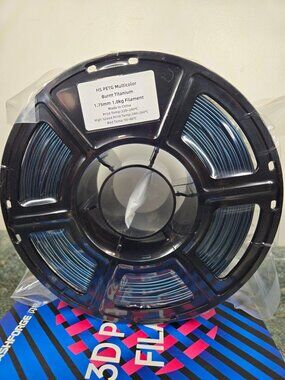 Flashforge HS PETG Multicolor Burnt Titanium 1.75mm 1kg 3D Printer Filament New